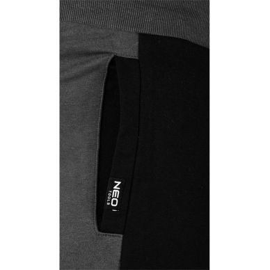 COMFORT sportinės kelnės, pilkos/juodos spalvos, XL dydis 7 COMFORT sportinės kelnės, pilkos/juodos spalvos, XL dydis 7