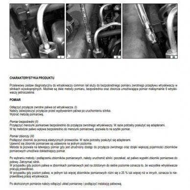 Common Rail purkštukų diagnostinis perpylimo rinkinys | 6 cilindrų varikliams (YT-7306) 3 Common Rail purkštukų diagnostinis perpylimo rinkinys | 6 cilindrų varikliams (YT-7306) 3