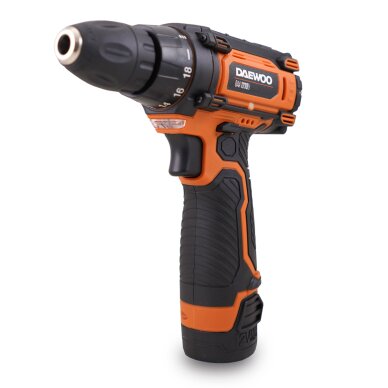 Akumuliatorinis gręžtuvas DAEWOO DAA 1210Li, 12V, 1.5Ah 2