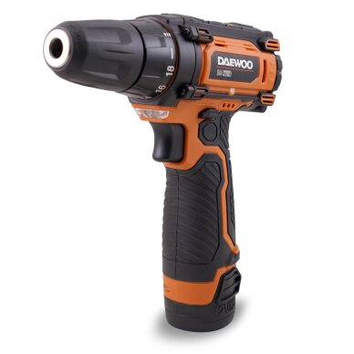 Akumuliatorinis gręžtuvas DAEWOO DAA 1220Li, 12V, 1.5Ah 2