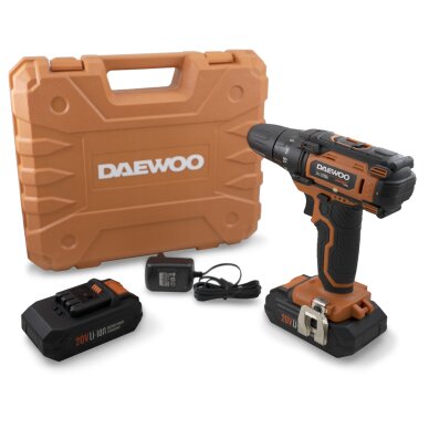 Akumuliatorinis gręžtuvas DAEWOO DAA 2120Li, 20V, 1.5Ah 6