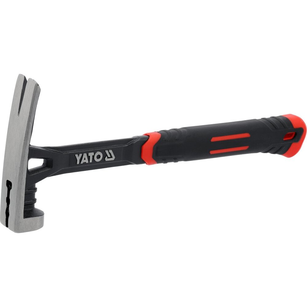 Dailidės plaktukas | plieninė rankena / monolitinė konstrukcija | 500G/18OZ (YT-45741)