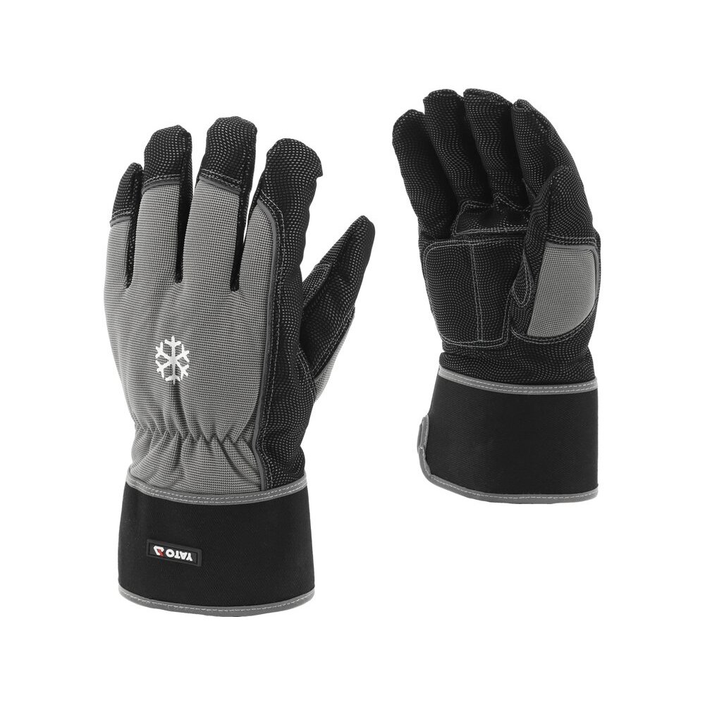 Darbinės pirštinės pašiltintos/sustiprintos | 10 dydis (YT-74687)