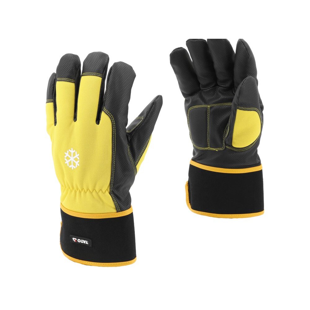 Darbinės pirštinės pašiltintos/sustiprintos | 10 dydis (YT-74690) Darbinės pirštinės pašiltintos/sustiprintos | 10 dydis (YT-74690)