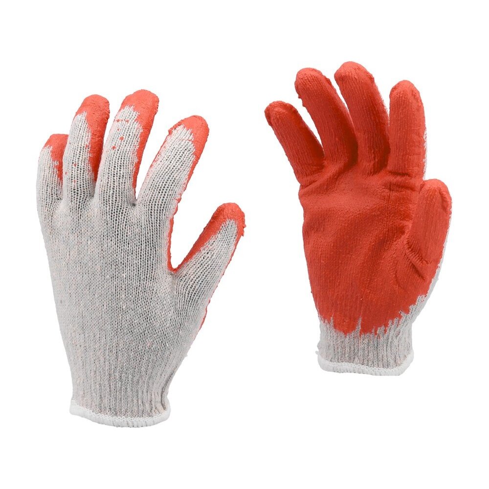 Darbo pirštinės su lateksu | 1 pora (74162)