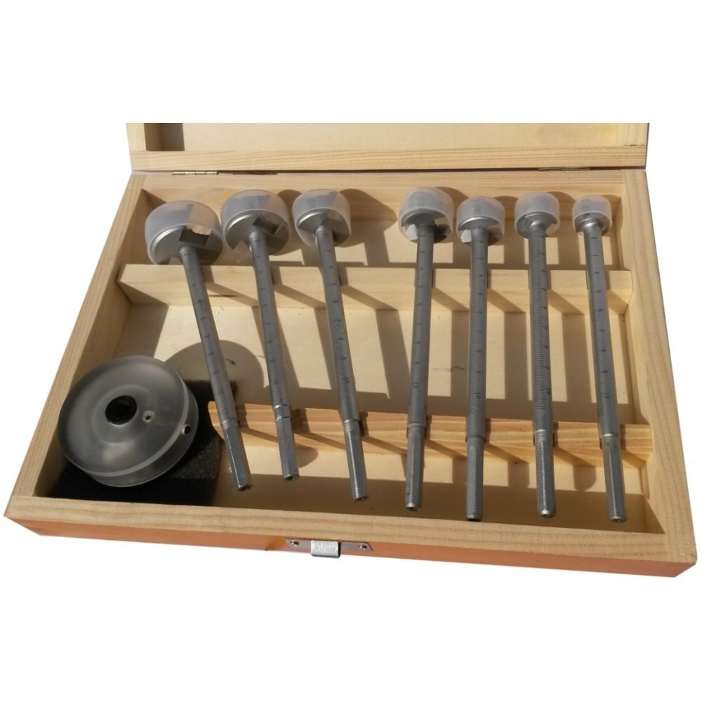 Daugiafunkciniai gilaus pozicionavimo grąžtai/frezos Essen tools 16-35mm, gylis ribojamas LED, 8vnt. 1 Daugiafunkciniai gilaus pozicionavimo grąžtai/frezos Essen tools 16-35mm, gylis ribojamas LED, 8vnt. 1