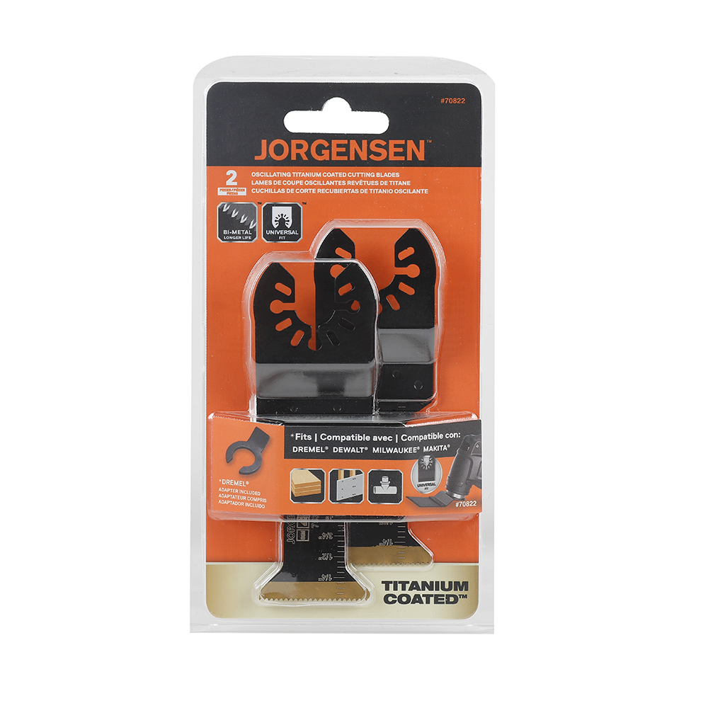 Daugiafunkcinio įrankio geležtės titanine danga 35 mm. Pony Jorgensen 2 vnt. 2