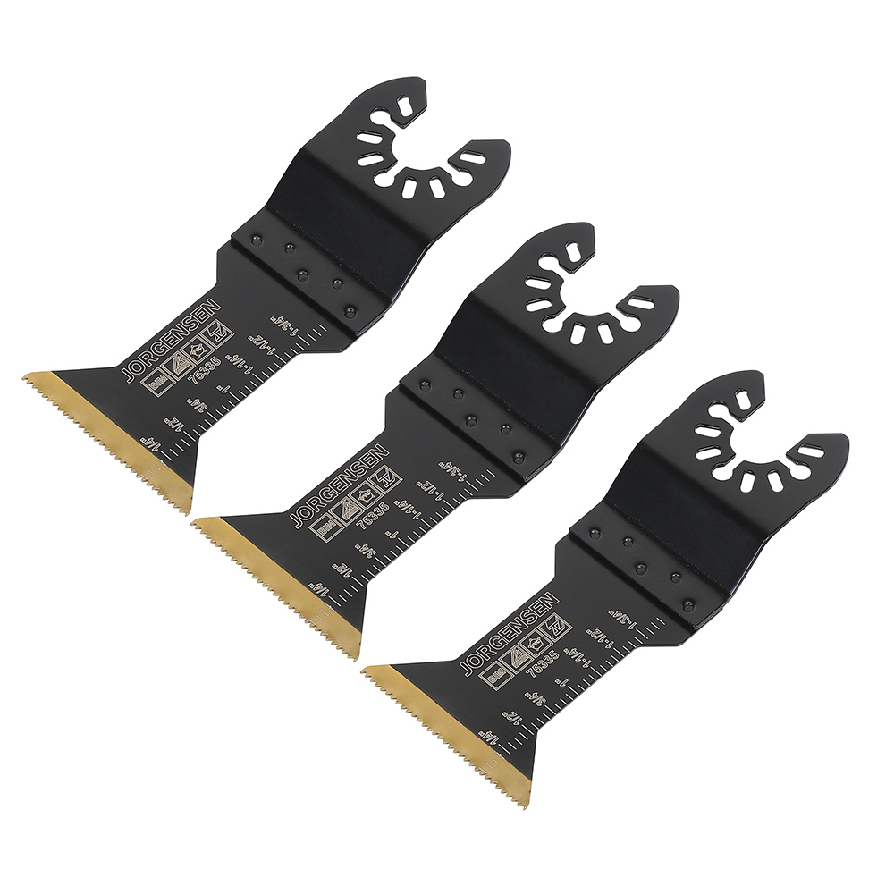 Daugiafunkcinio įrankio geležtės titanine danga 44 mm. Pony Jorgensen 3 vnt. 1 Daugiafunkcinio įrankio geležtės titanine danga 44 mm. Pony Jorgensen 3 vnt. 1