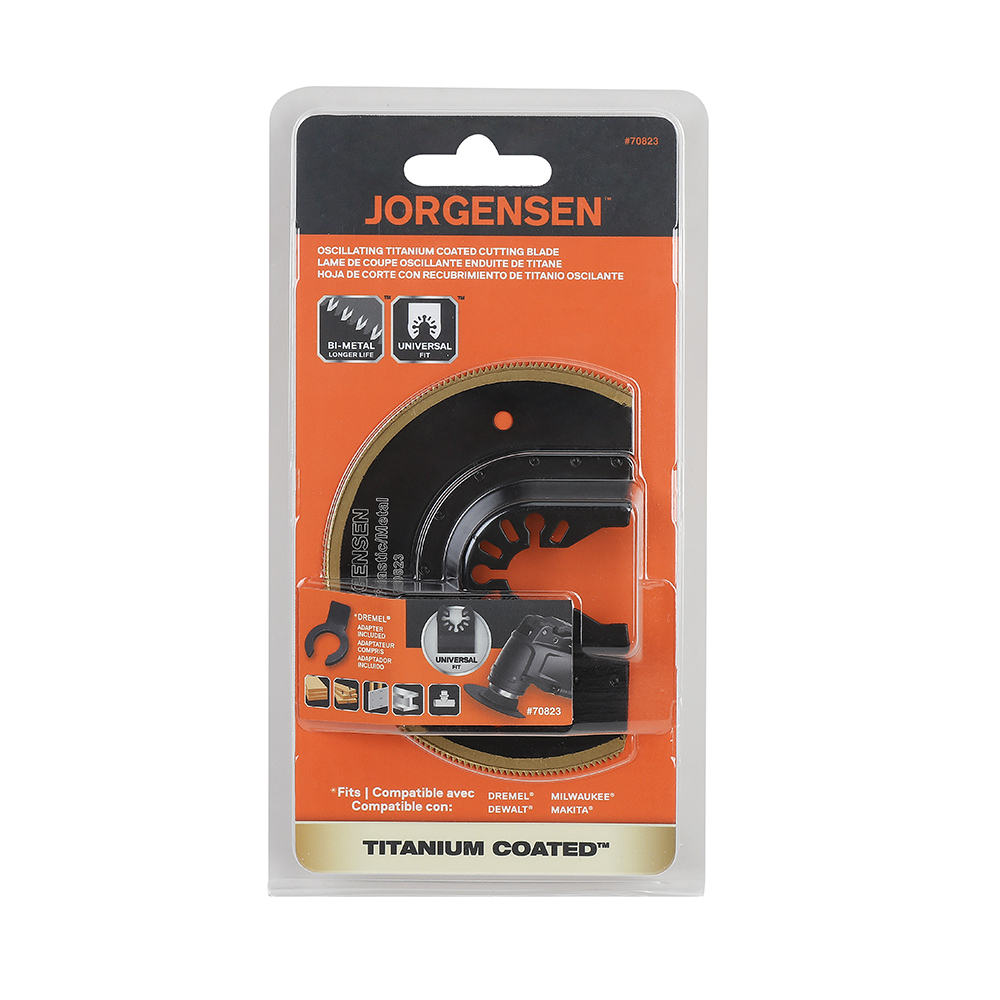 Daugiafunkcinio įrankio pusapvalė galežtė titanine danga, Pony Jorgensen 1