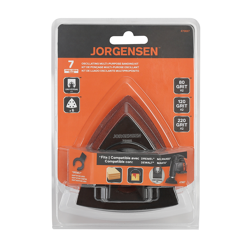 Daugiafunkcinio įrankio šlifavimo padelio ir lap. rinkinys, Pony Jorgensen 2