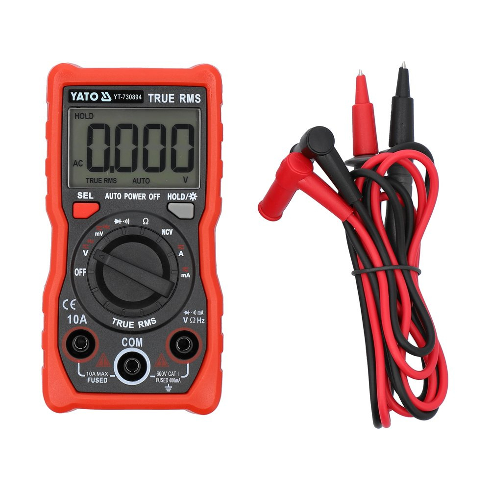 Daugiafunkcinis skaitmeninis testeris | TRUE RMS LCD 4000 (YT-730894) Daugiafunkcinis skaitmeninis testeris | TRUE RMS LCD 4000 (YT-730894)