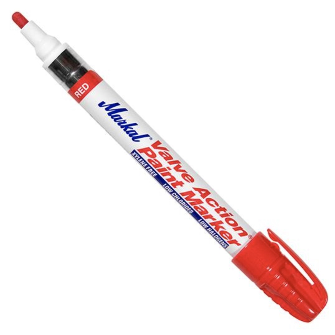 Dažų markeris VALVE ACTION, raudonas Dažų markeris VALVE ACTION, raudonas