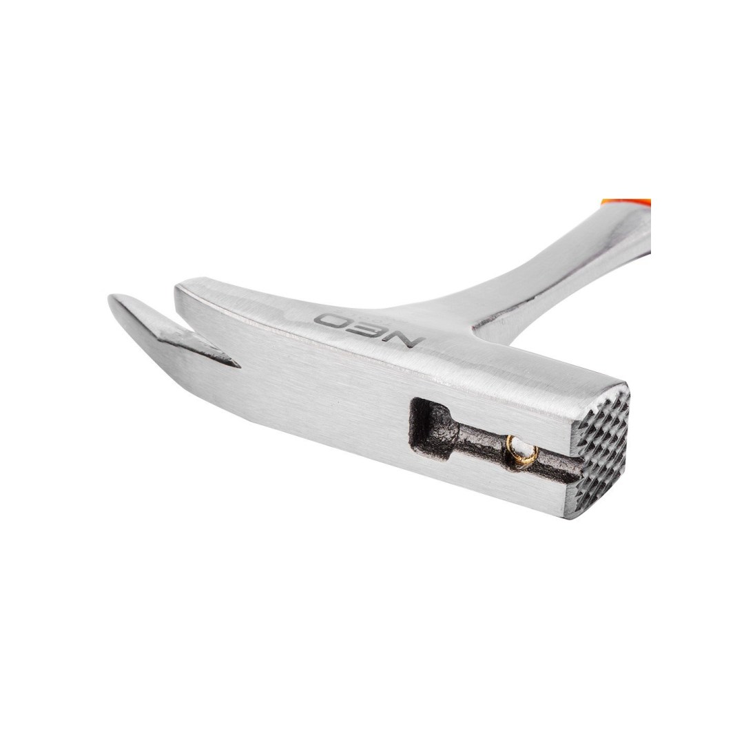 Dailidės plaktukas 600 g, monoblokas, bimedžiaginė rankena 1