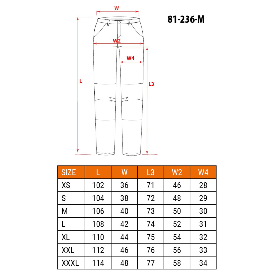 Darbinės kelnės DENIM, juodos, M dydis 7 Darbinės kelnės DENIM, juodos, M dydis 7