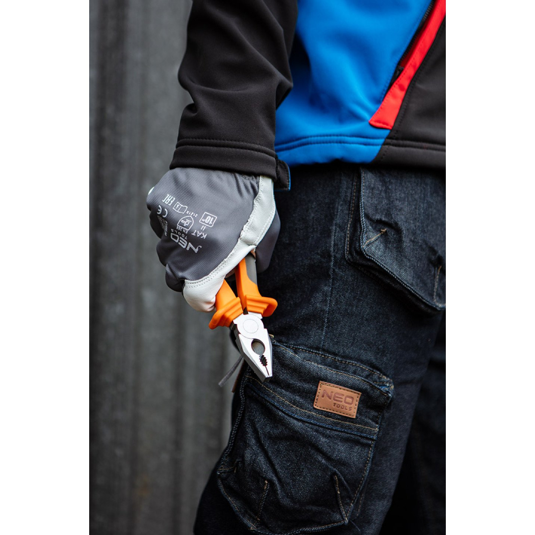 Darbinės pirštinės, 2121X, ožkos oda, 11" dydis, CE 2