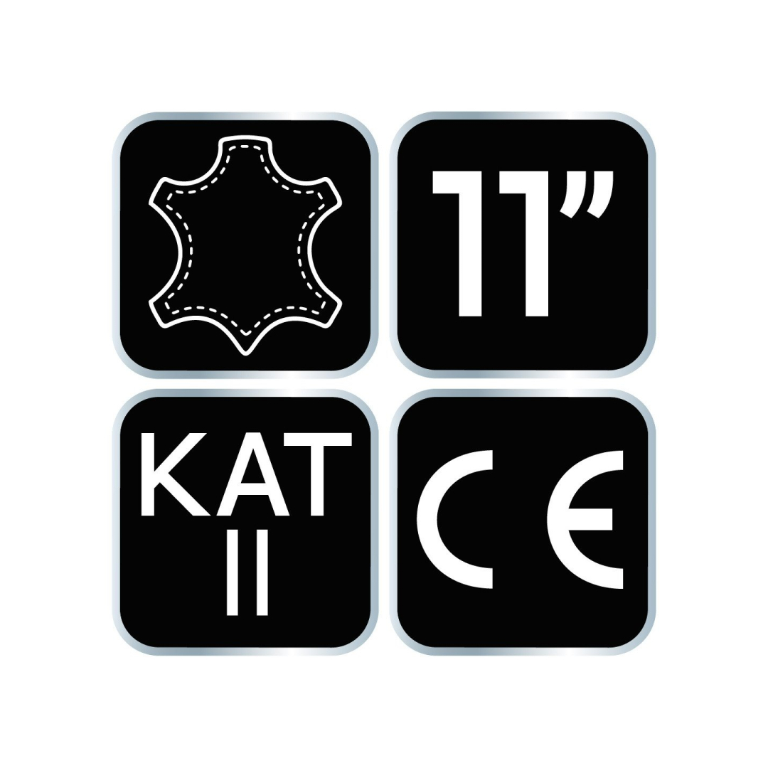 Darbinės pirštinės, 2121X, ožkos oda, Velcro, 11" dydis, CE 8 Darbinės pirštinės, 2121X, ožkos oda, Velcro, 11" dydis, CE 8