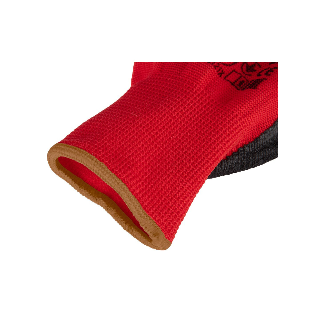 Darbinės pirštinės, lateksu dengtas poliesteris (krūkšnelis),3121X, 9 dydis 7 Darbinės pirštinės, lateksu dengtas poliesteris (krūkšnelis),3121X, 9 dydis 7