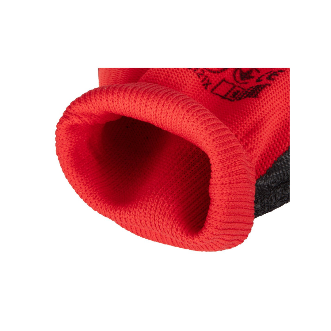 Darbinės pirštinės, lateksu dengtas poliesteris (krūkšnys),3121X, 10 dydis 8