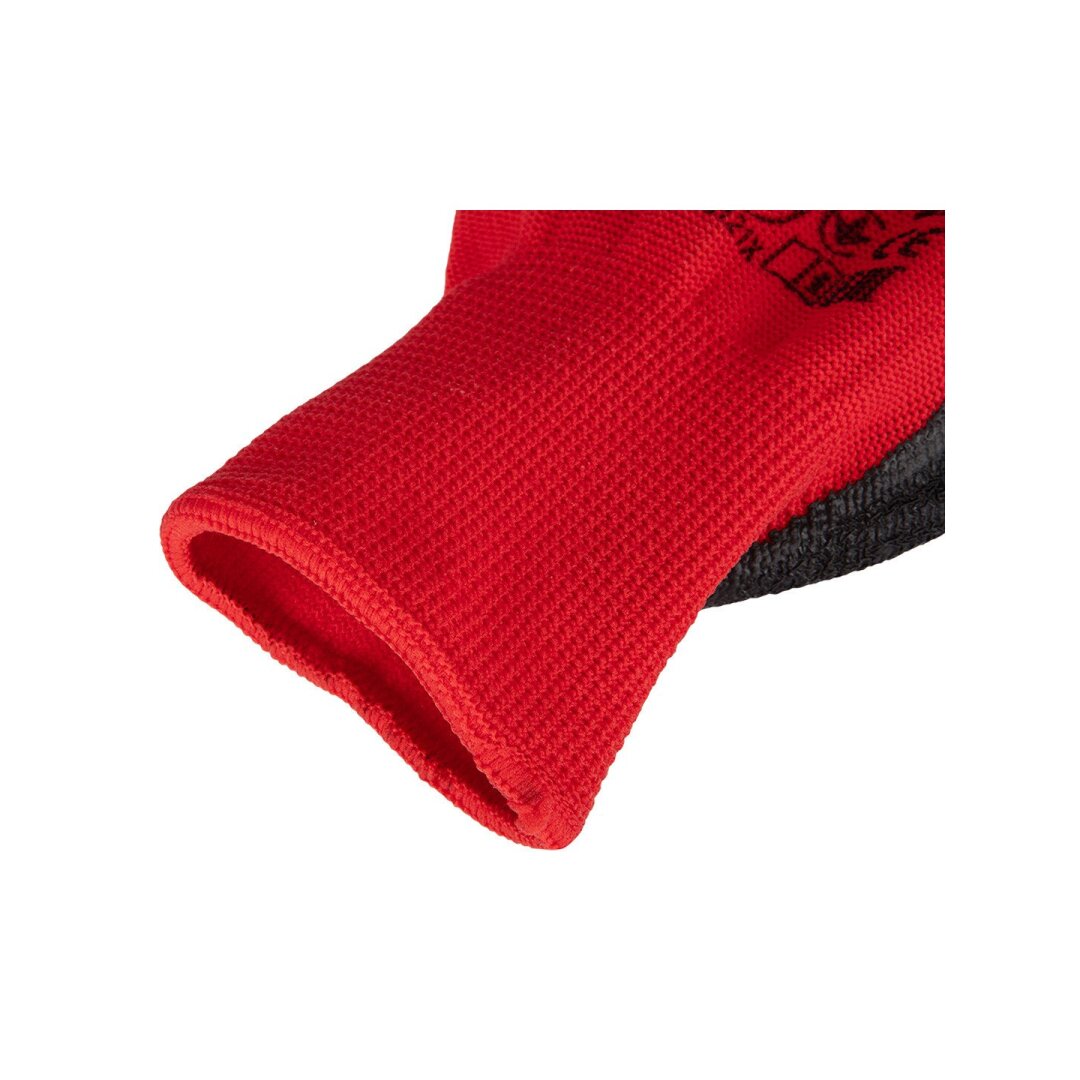 Darbinės pirštinės, lateksu dengtos, poliesterio (raukšlėtos), 3121X dydis 7 (card) 6 Darbinės pirštinės, lateksu dengtos, poliesterio (raukšlėtos), 3121X dydis 7 (card) 6