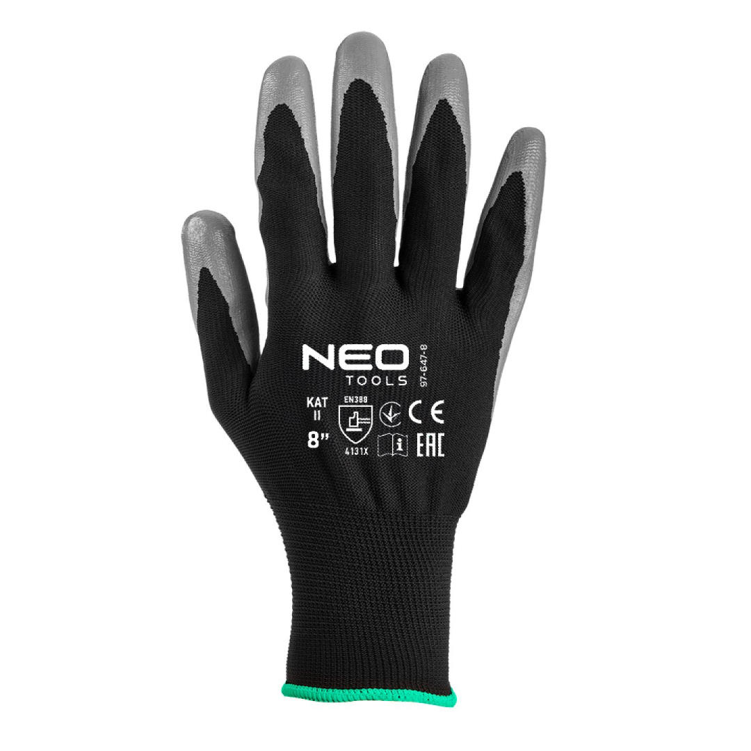 Darbinės pirštinės, ntrylemx dengtas poliesteris, 4131X, 8 dydis 6 Darbinės pirštinės, ntrylemx dengtas poliesteris, 4131X, 8 dydis 6