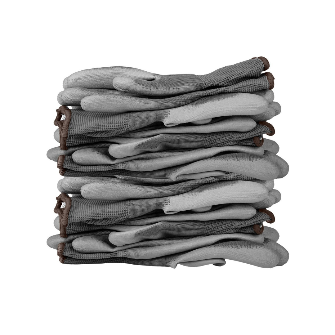 Darbinės pirštinės, PU dengtas poliesteris, 4131X, 9 dydis 4