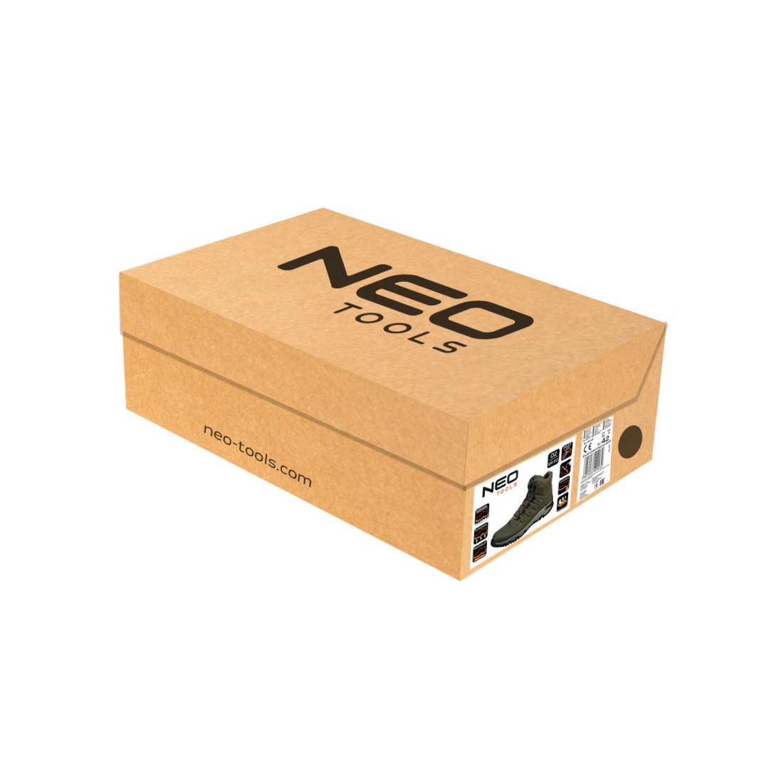 Darbiniai batai O2 SR FO, kabelio raištis su rankenėle, 42 dydis 1