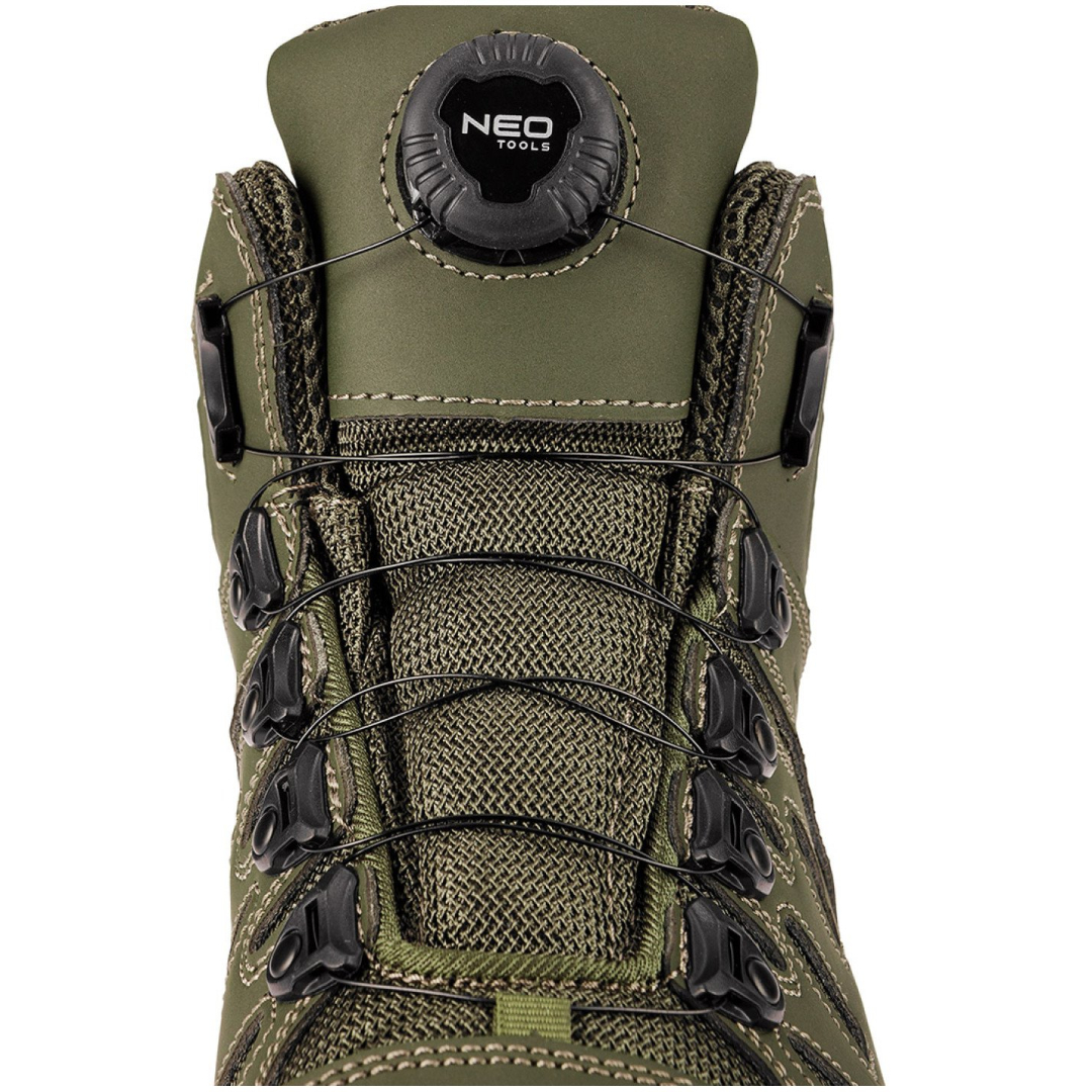 Darbiniai batai O2 SR FO, kabelio raištis su rankenėle, 43 dydis 8