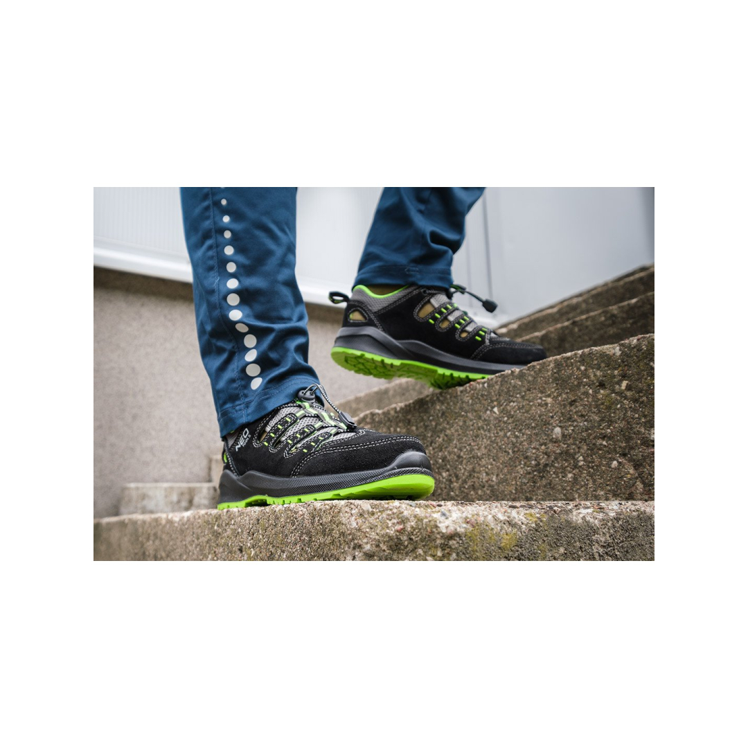 Darbiniai sandalai S1P SR, plieninis priekis, plieninis vidpadis nuo pradūrimo, 45 dydis 2 Darbiniai sandalai S1P SR, plieninis priekis, plieninis vidpadis nuo pradūrimo, 45 dydis 2