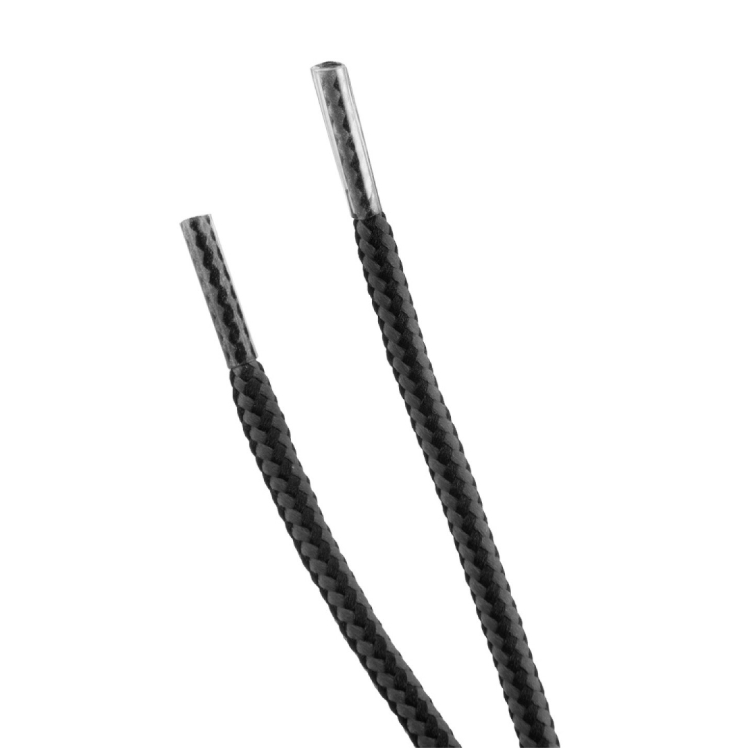 Darbinių batų raišteliai 150cm, juodi 4