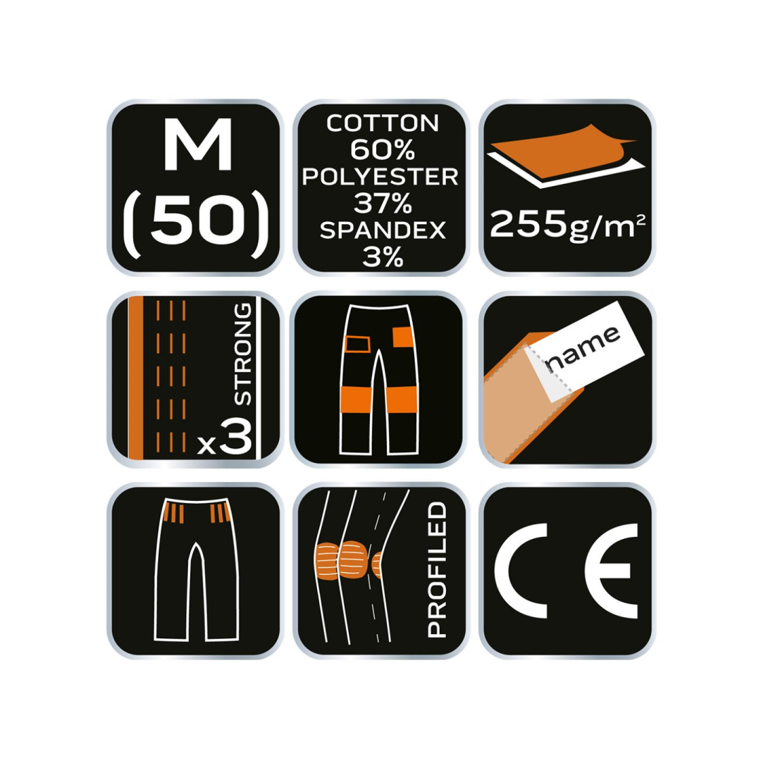 Darbo kelnės Camo URBAN, dydis M 7 Darbo kelnės Camo URBAN, dydis M 7