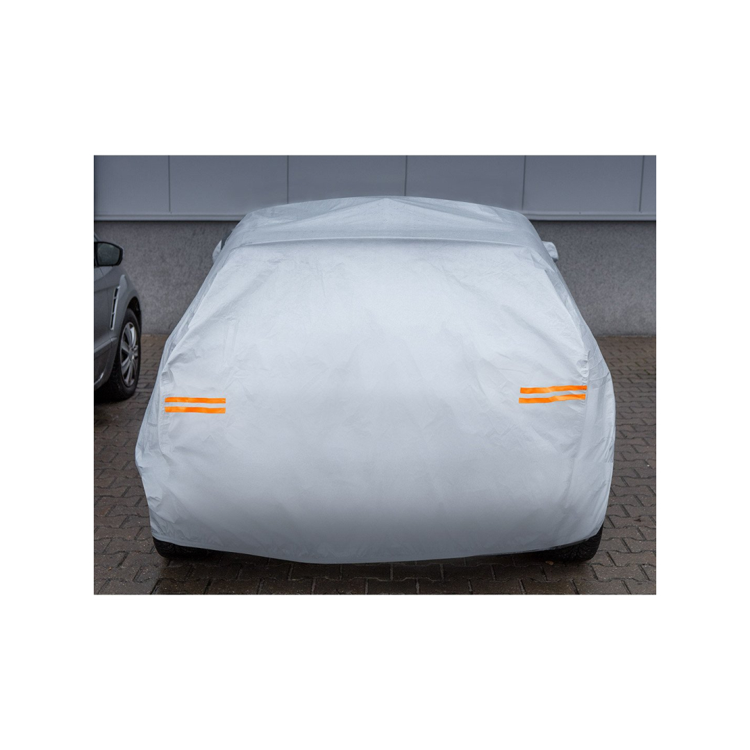 Daugiasluoksnis automobilio užvalkalas (2 sluoksniai, atsparus vandeniui) XL 4 Daugiasluoksnis automobilio užvalkalas (2 sluoksniai, atsparus vandeniui) XL 4