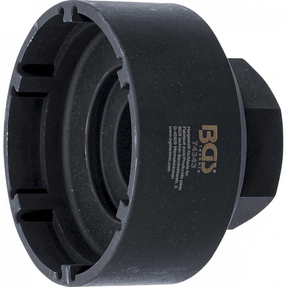 Dantyta galvutė | MAN TGA priekinė ašis | 101/110 mm (74343) Dantyta galvutė | MAN TGA priekinė ašis | 101/110 mm (74343)