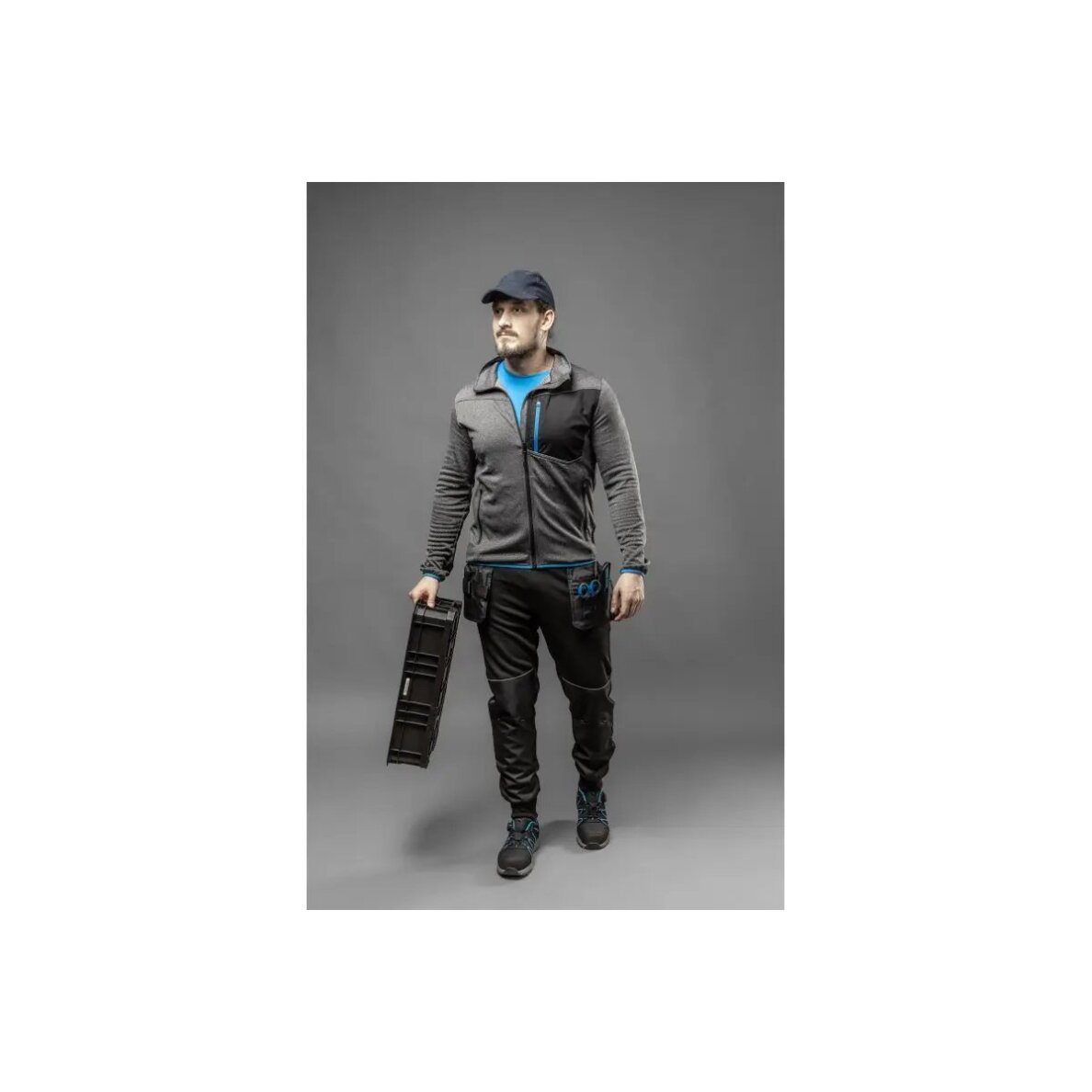 Darbinės sportinės kelnės su kišenėmis, 3XL dydis 2 Darbinės sportinės kelnės su kišenėmis, 3XL dydis 2