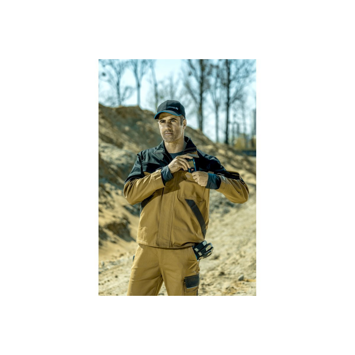 Darbo švarkas, smėlio spalvos, dydis M EDGAR 2