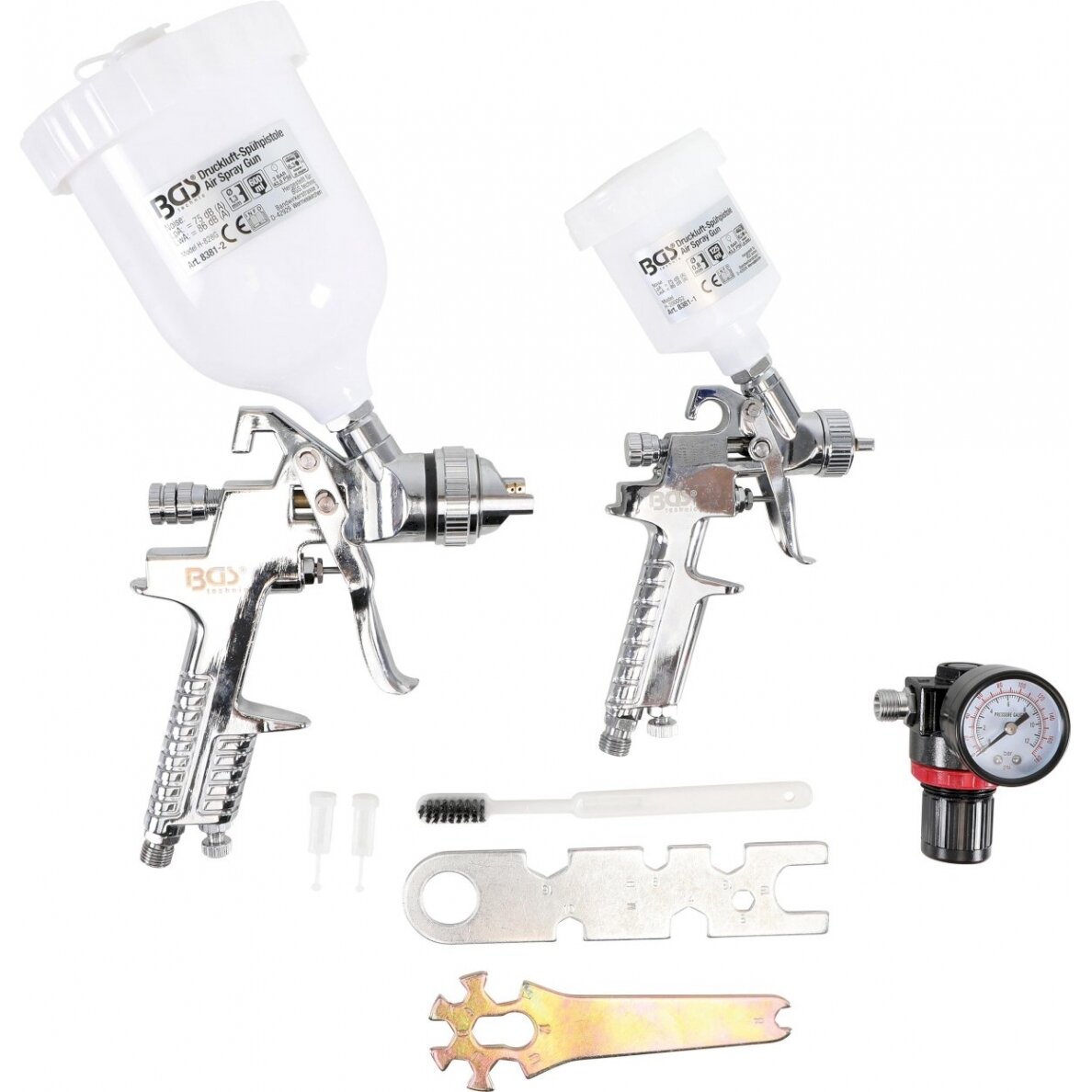 Dažymo pistoletų rinkinys (8381) Dažymo pistoletų rinkinys (8381)