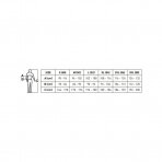 DARBINĖ STRIUKĖ FABIAN TAMSIAI MĖLYNA DYDIS S