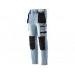 Darbinės kelnės | elastiniai džinsai | mėlyni | L/XL dydis (YT-79073)