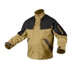 Darbo švarkas, smėlio spalvos, dydis 2XL Darbo švarkas, smėlio spalvos, dydis 2XL