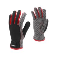 Darbinės pirštinės neslystančiu paviršiumi | 8 dydis (YT-74677)