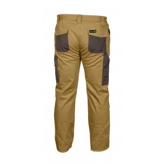 Darbinės kelnės, smėlio spalvos, dydis 2XL SLIM 1