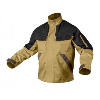 Darbo švarkas, smėlio spalvos, dydis XL Darbo švarkas, smėlio spalvos, dydis XL