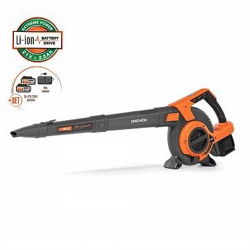 Akumuliatorinis lapų pūstuvas-siurblys DAEWOO DABL 9042Li SET, 2х21V 1