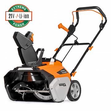 Sniego pūstuvas valytuvas Daewoo DAST 5542Li, 2х21V, 51cm
