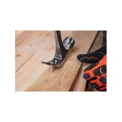 Dailidės plaktukas 600 g, monoblokas, bimedžiaginė rankena 5