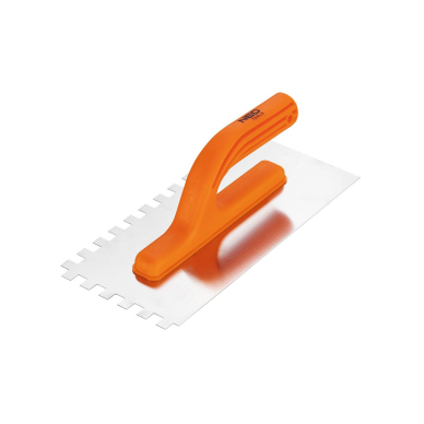 Dantyta mentele, 270 x 125 mm,  10 x 10 x 10 mm, plastikine rankena