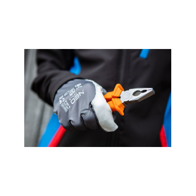 Darbinės pirštinės, 2121X, ožkos oda, 11" dydis, CE 1