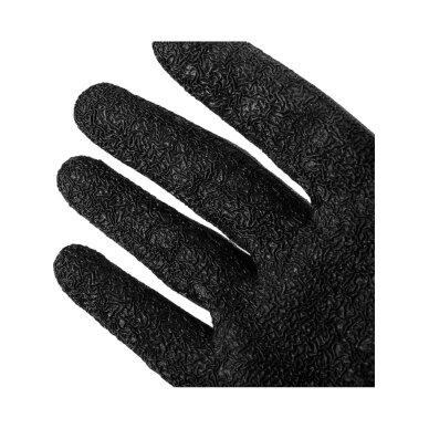 Darbinės pirštinės, lateksu dengtos, poliesterio (raukšlėtos), 3121X dydis 9 (card) 4 Darbinės pirštinės, lateksu dengtos, poliesterio (raukšlėtos), 3121X dydis 9 (card) 4