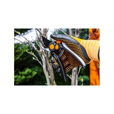 Darbinės pirštinės, nailoninės, dengtos nitrilo taškeliais, 4131X, 8 dydis 2 Darbinės pirštinės, nailoninės, dengtos nitrilo taškeliais, 4131X, 8 dydis 2