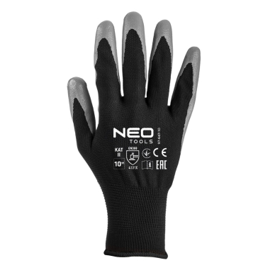 Darbinės pirštinės, ntrileksu dengtas poliesteris, 4131X, 11 dydis 6