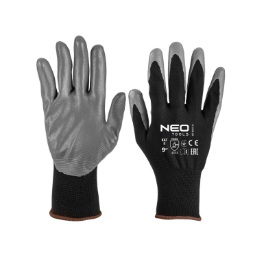 Darbinės pirštinės, ntrylemx dengtas poliesteris, 4131X, 9 dydis Darbinės pirštinės, ntrylemx dengtas poliesteris, 4131X, 9 dydis